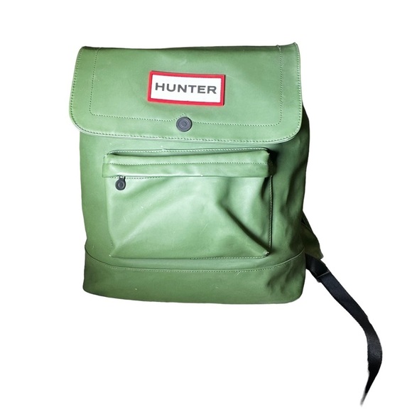 Hunter for Target Handbags - HUNTER | Olive Army Green Large Backpack Zipper Pockets